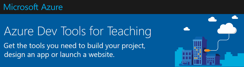 Azure Dev Tools for Teaching Logo